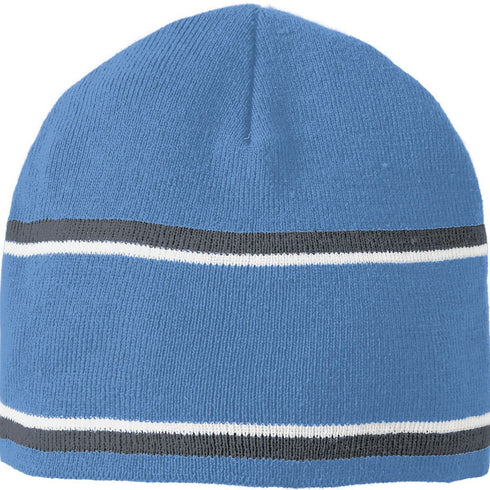 Holloway Engager Beanie (223832), Color 'University Blue/Graphite/White'